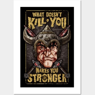 hejk81, What doesn't kill you makes you stronger Posters and Art